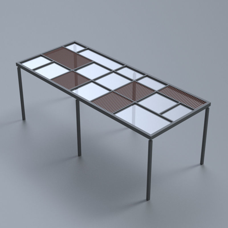 Fabricated sun shade