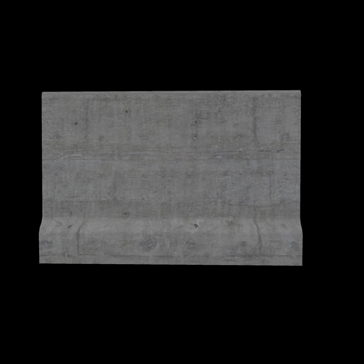 Road Block Package Low-poly 3D model_7