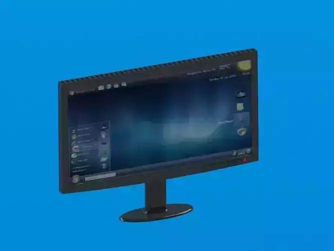 computer screen Free 3D model