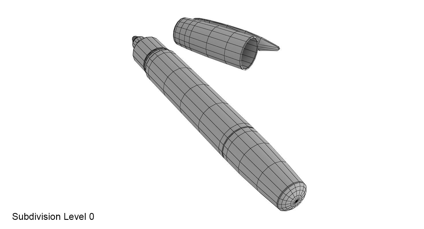 Marker 3D model_13