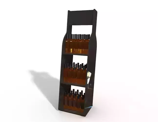 3D model of Wine Display