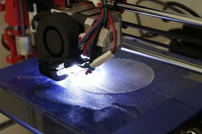 Focused Leds Ring for Hephestos 1 3D print model