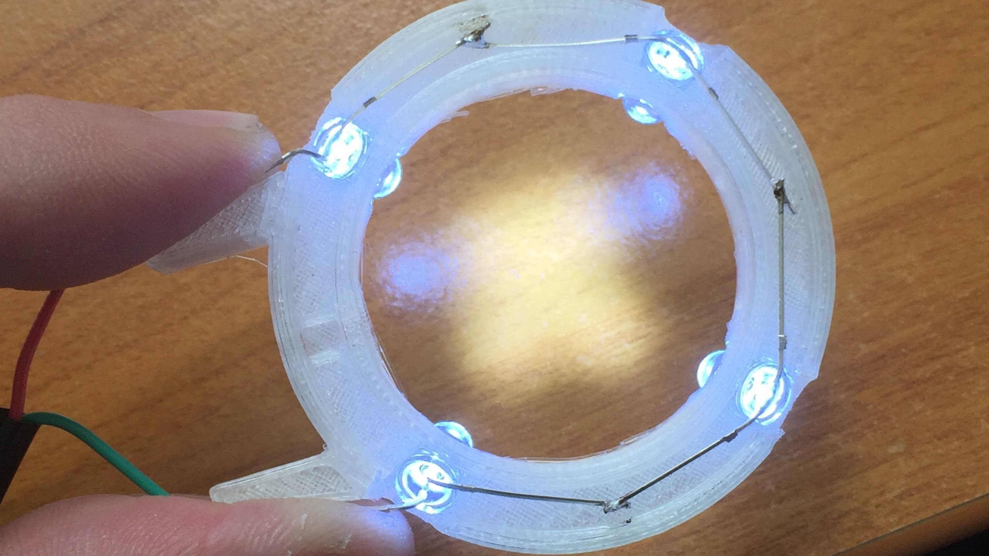 Focused Leds Ring for Hephestos 1 3D print model_1