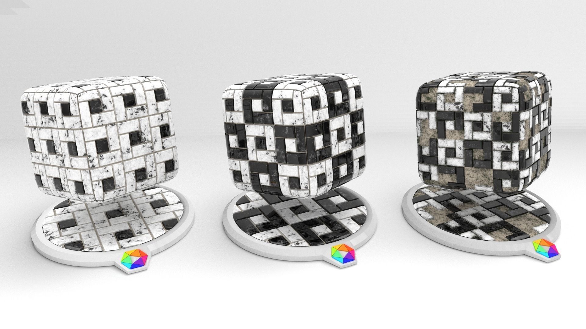 Indoor Tile Substance 3D model_2