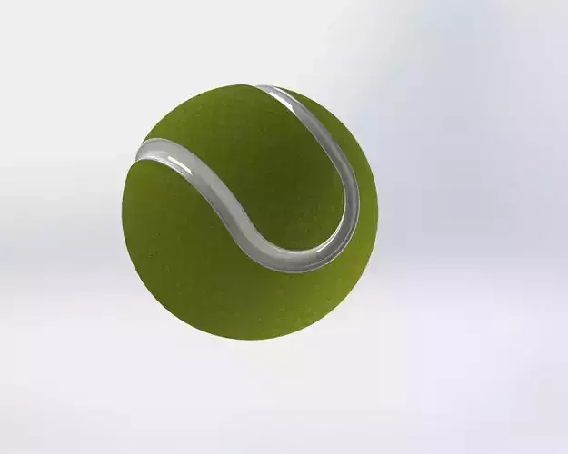 tennis ball Free 3D model