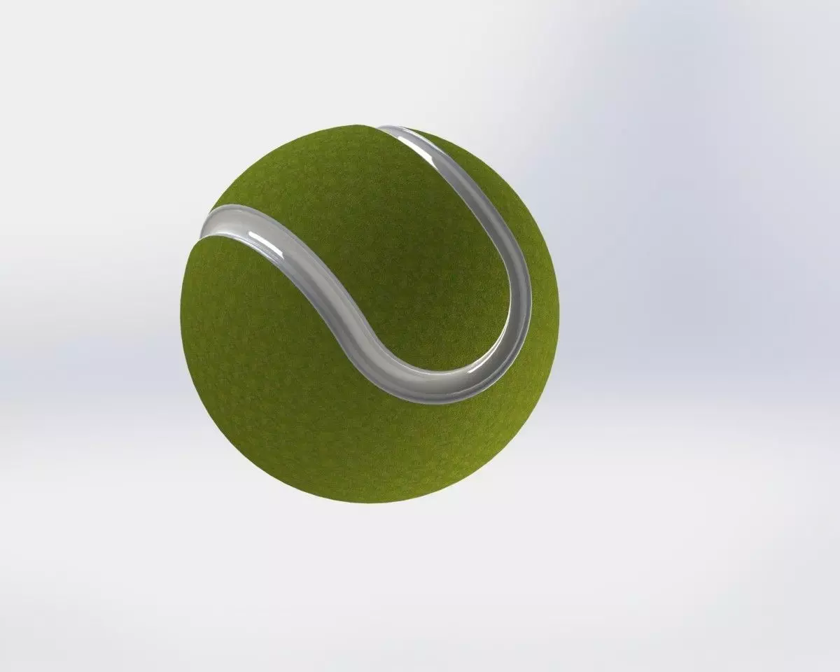 tennis ball Free 3D model