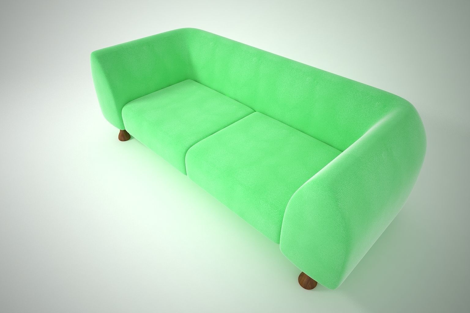 06 PINE SOFA 3D model_4