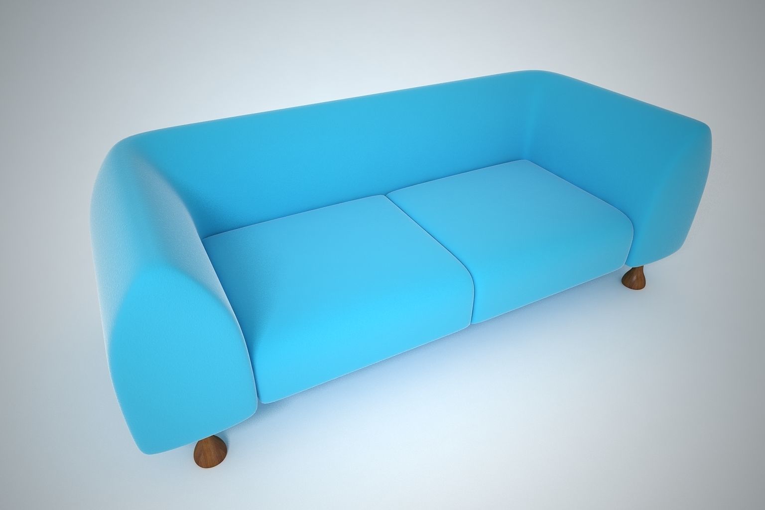 08 PINE SOFA 3D model_2