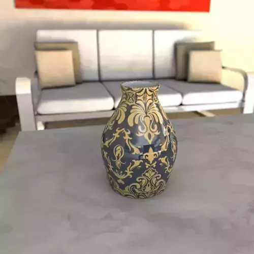 Vase Model gold