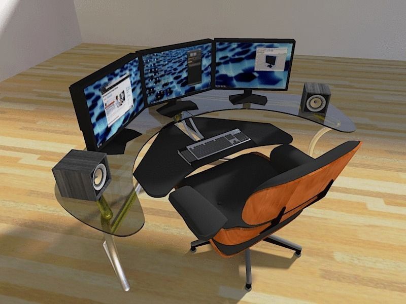 Eyefinity for NEC Free 3D model