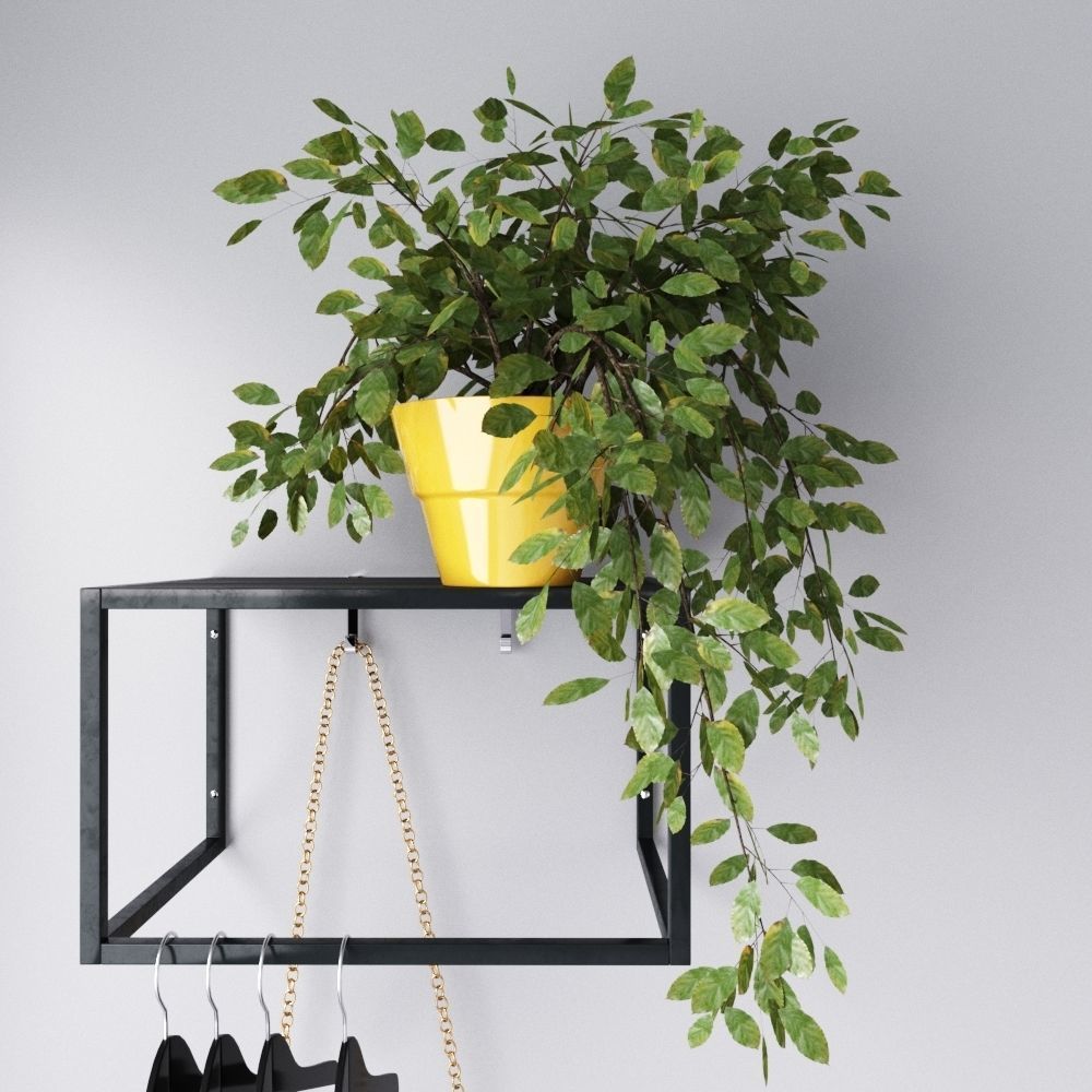 Scandinavian hallway set 3D model_4