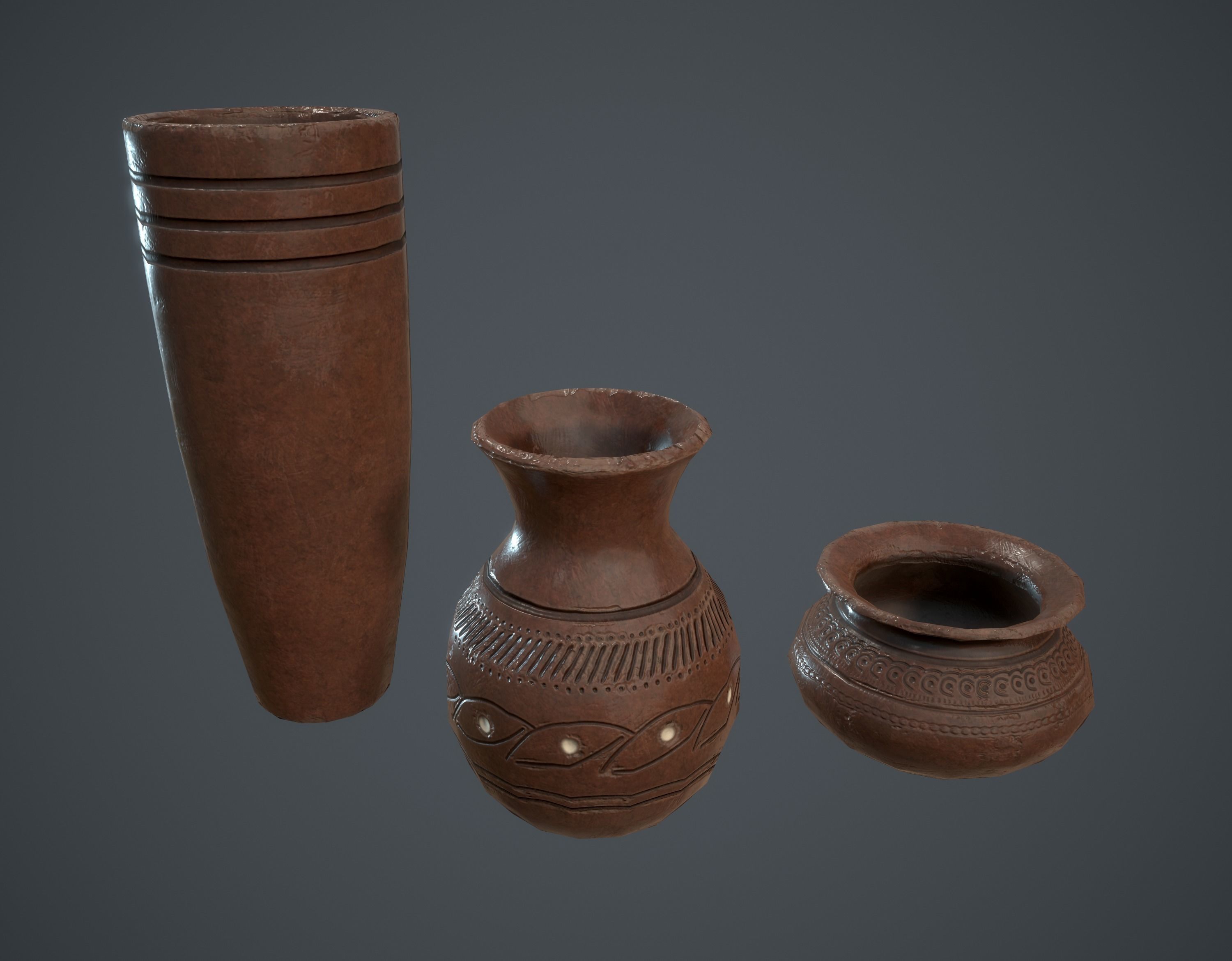 Medieval Collection Low-poly 3D model_176