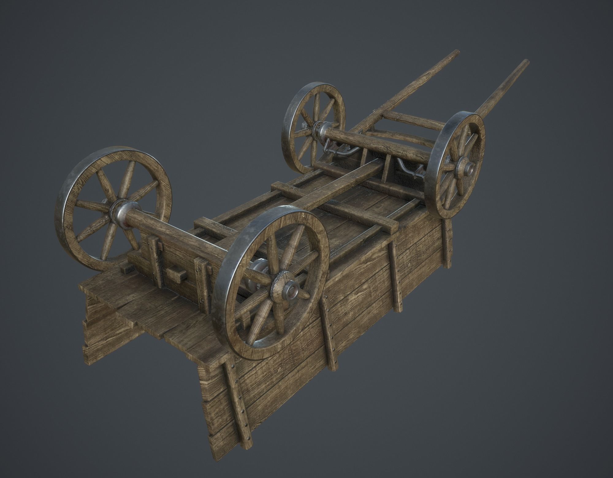 Medieval Collection Low-poly 3D model_90
