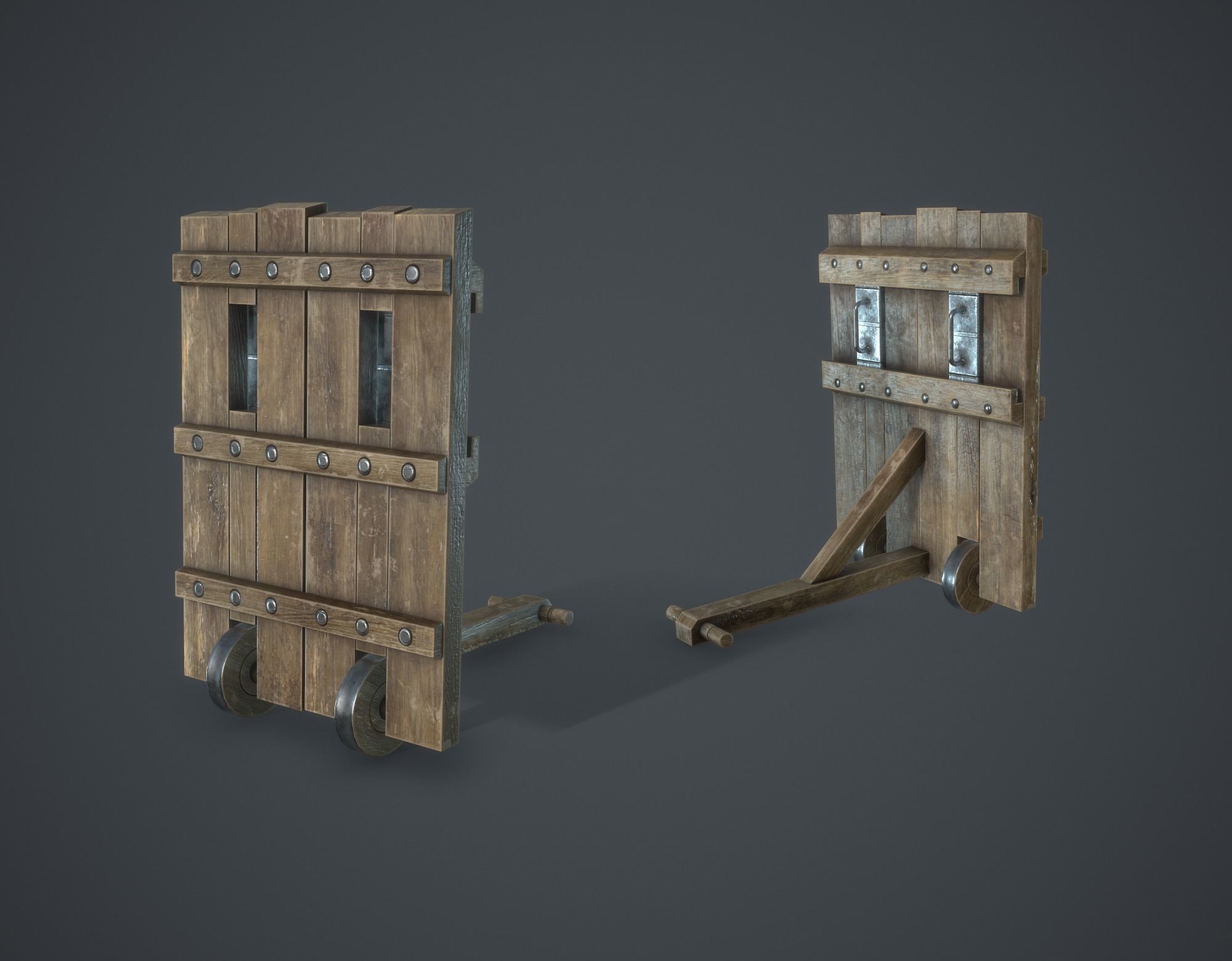 Medieval Collection Low-poly 3D model_55