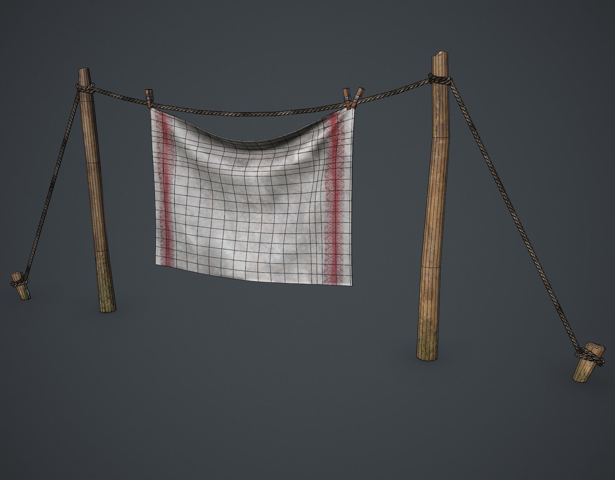 Medieval Collection Low-poly 3D model_199