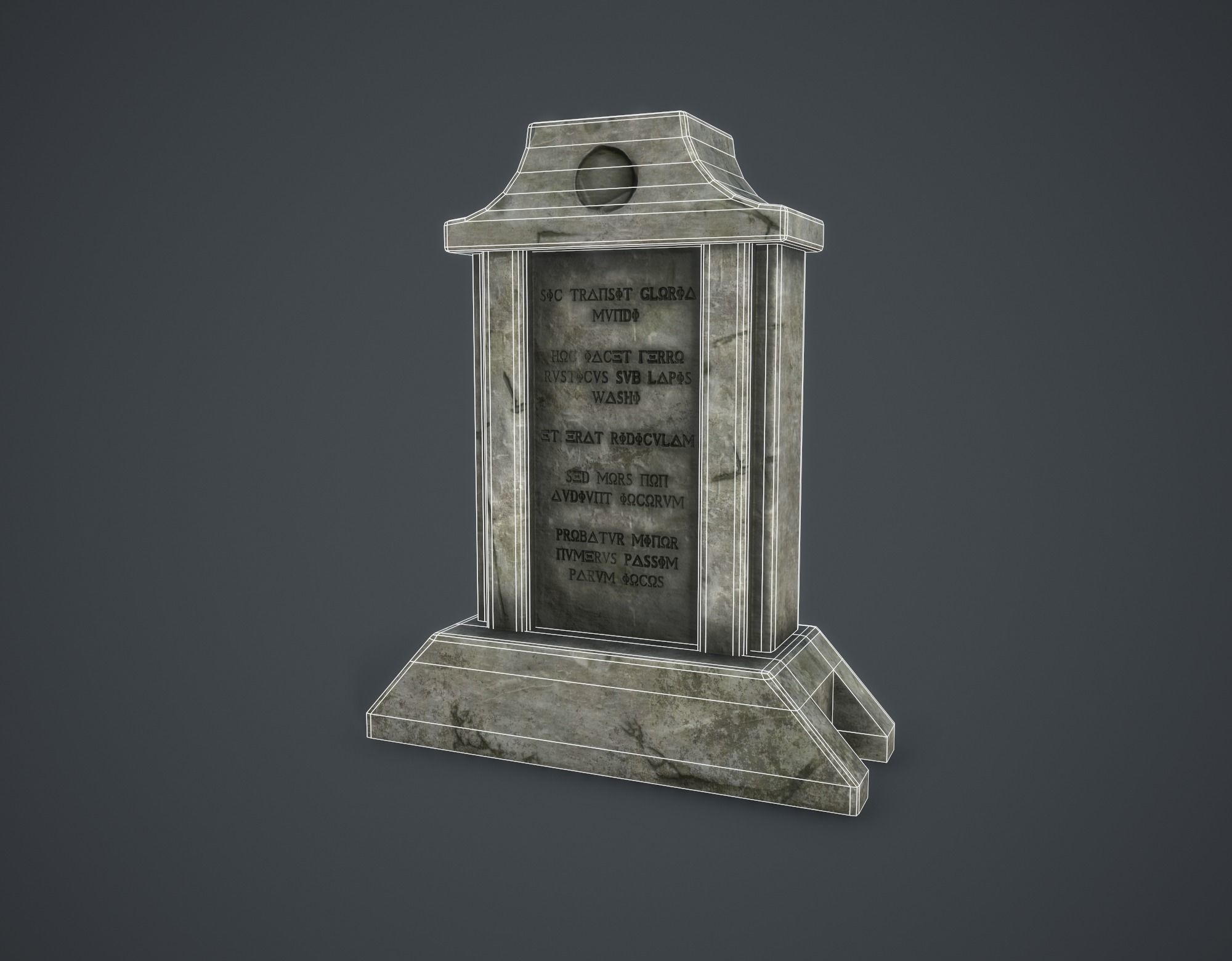 Medieval Collection Low-poly 3D model_129