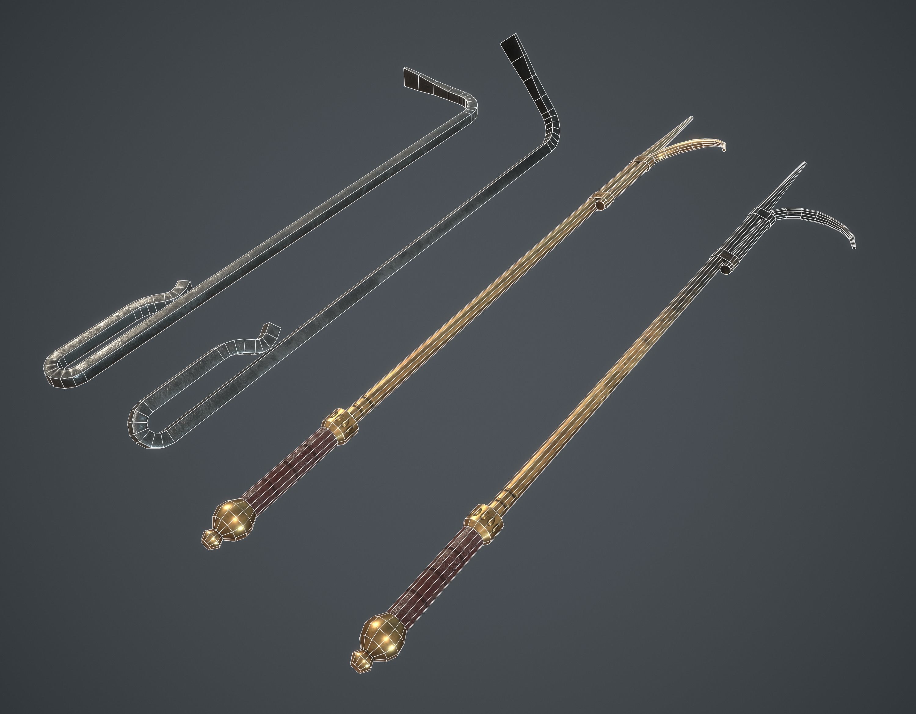 Medieval Collection Low-poly 3D model_190