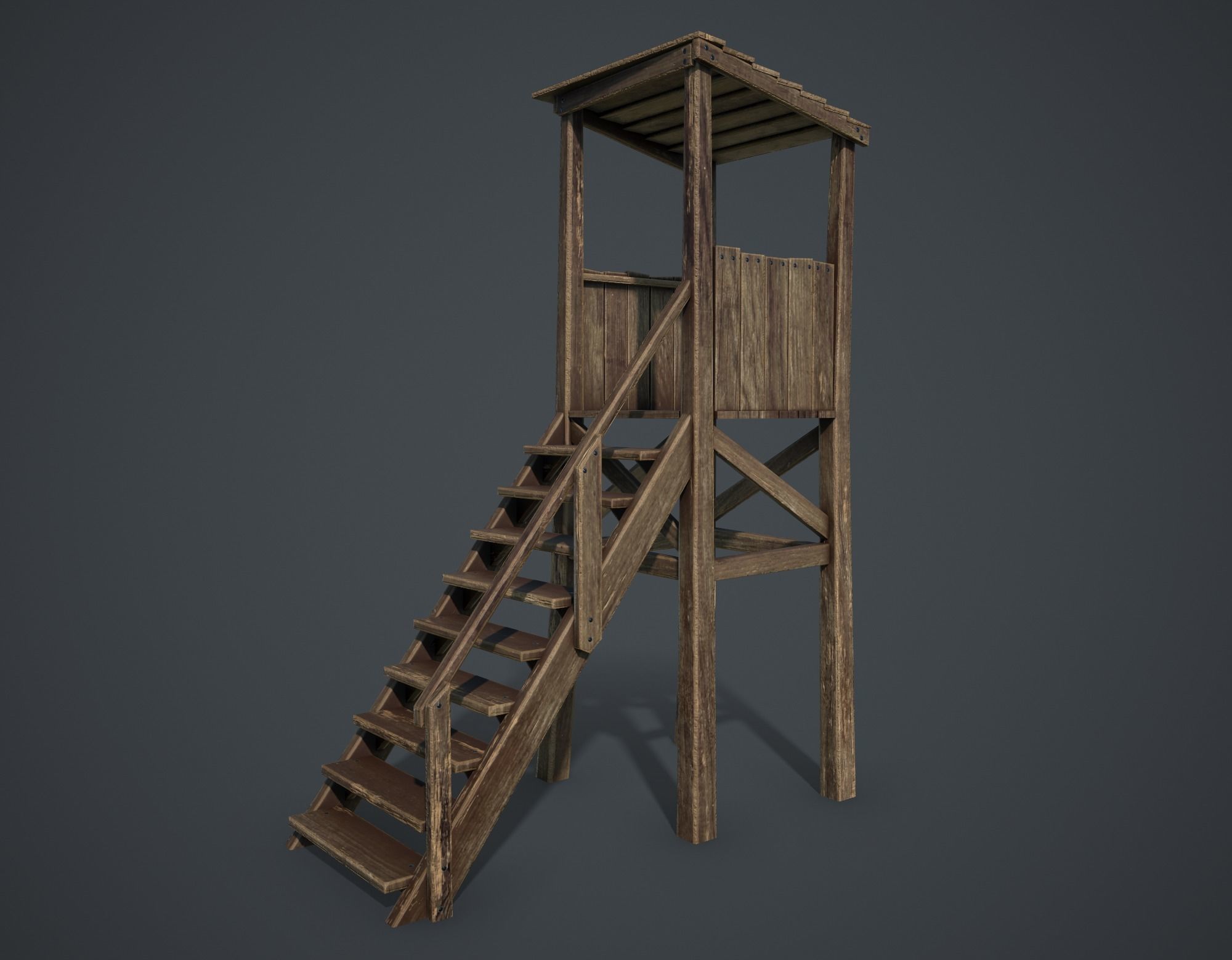 Medieval Collection Low-poly 3D model_172