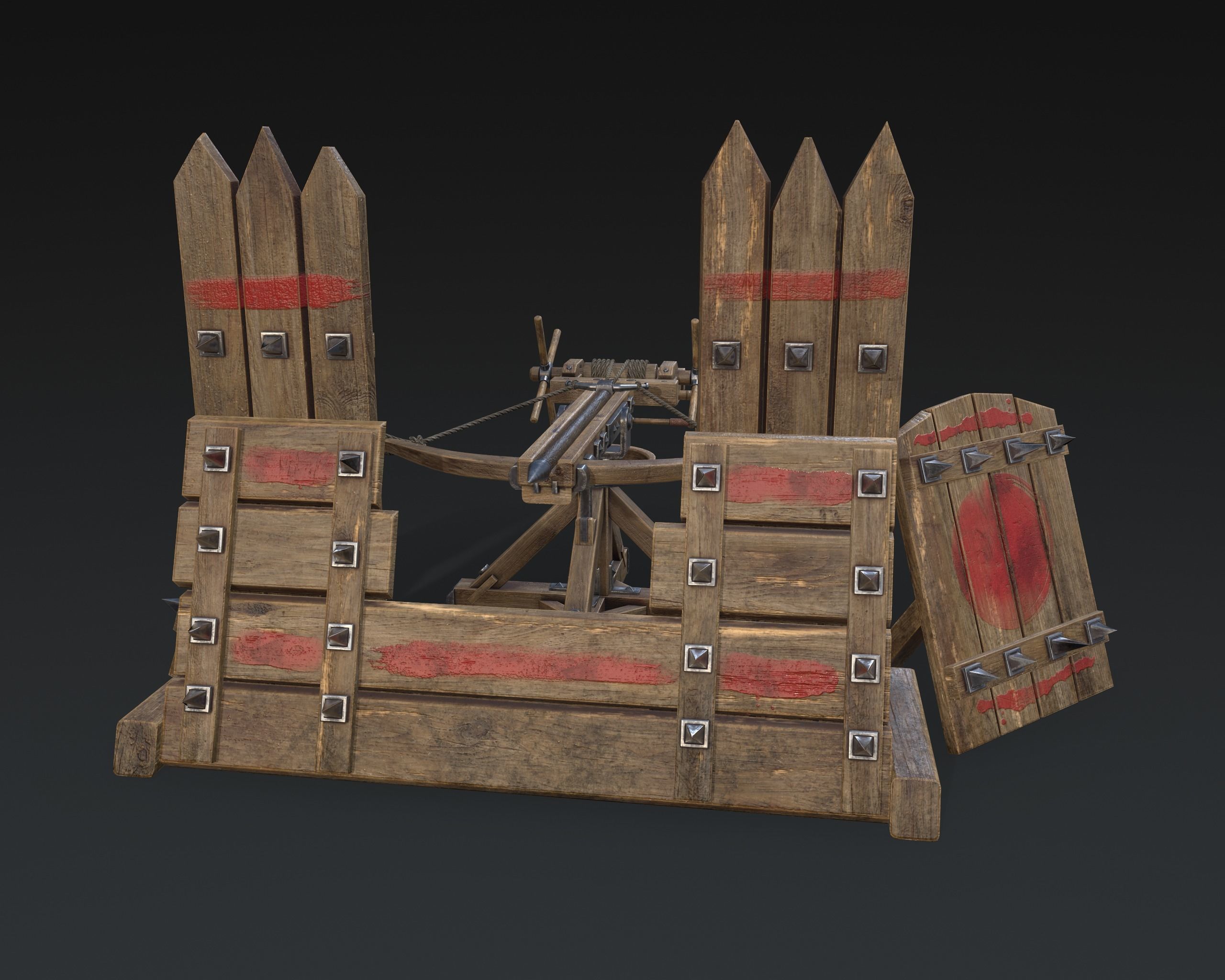 Medieval Collection Low-poly 3D model_249