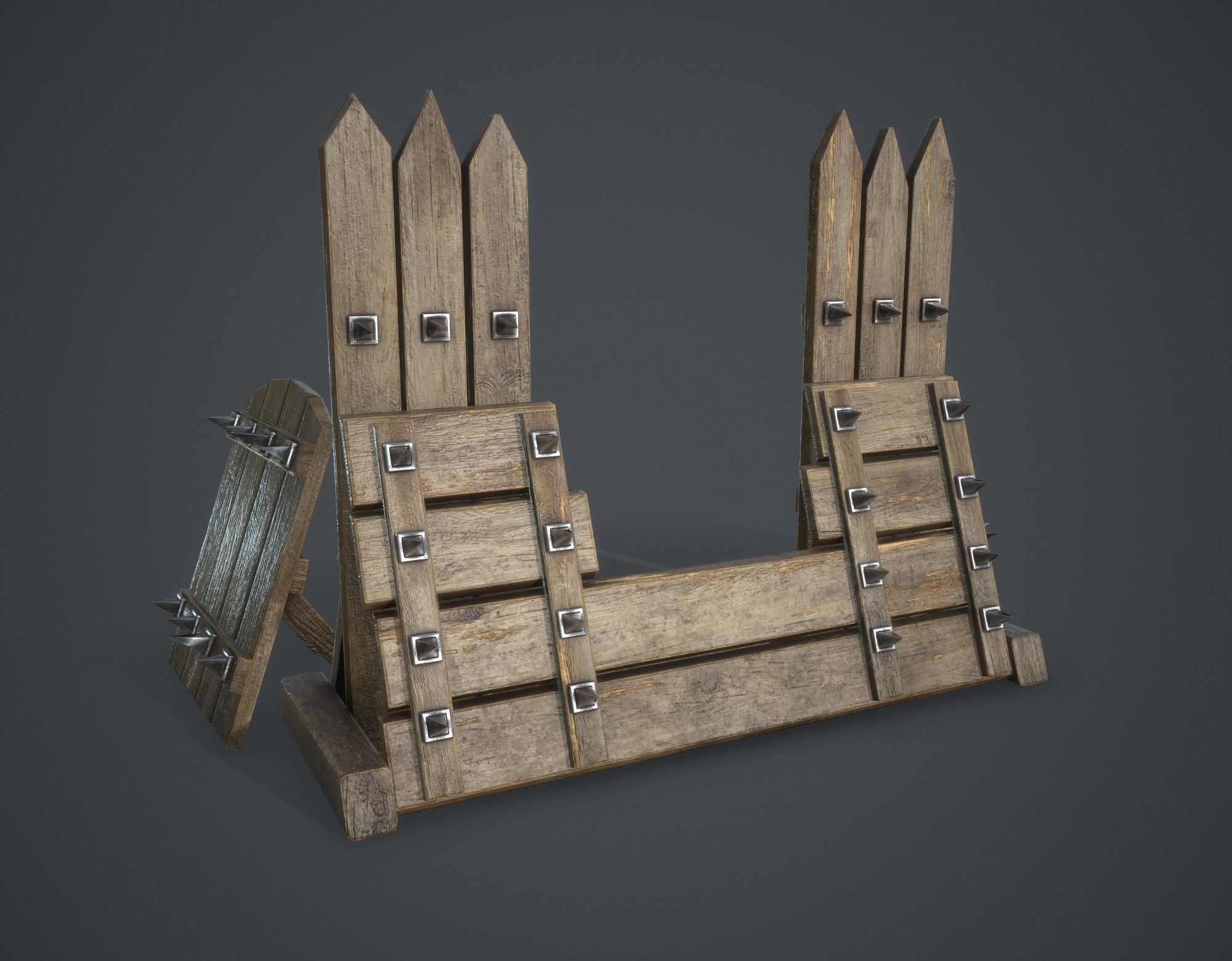 Medieval Collection Low-poly 3D model_65