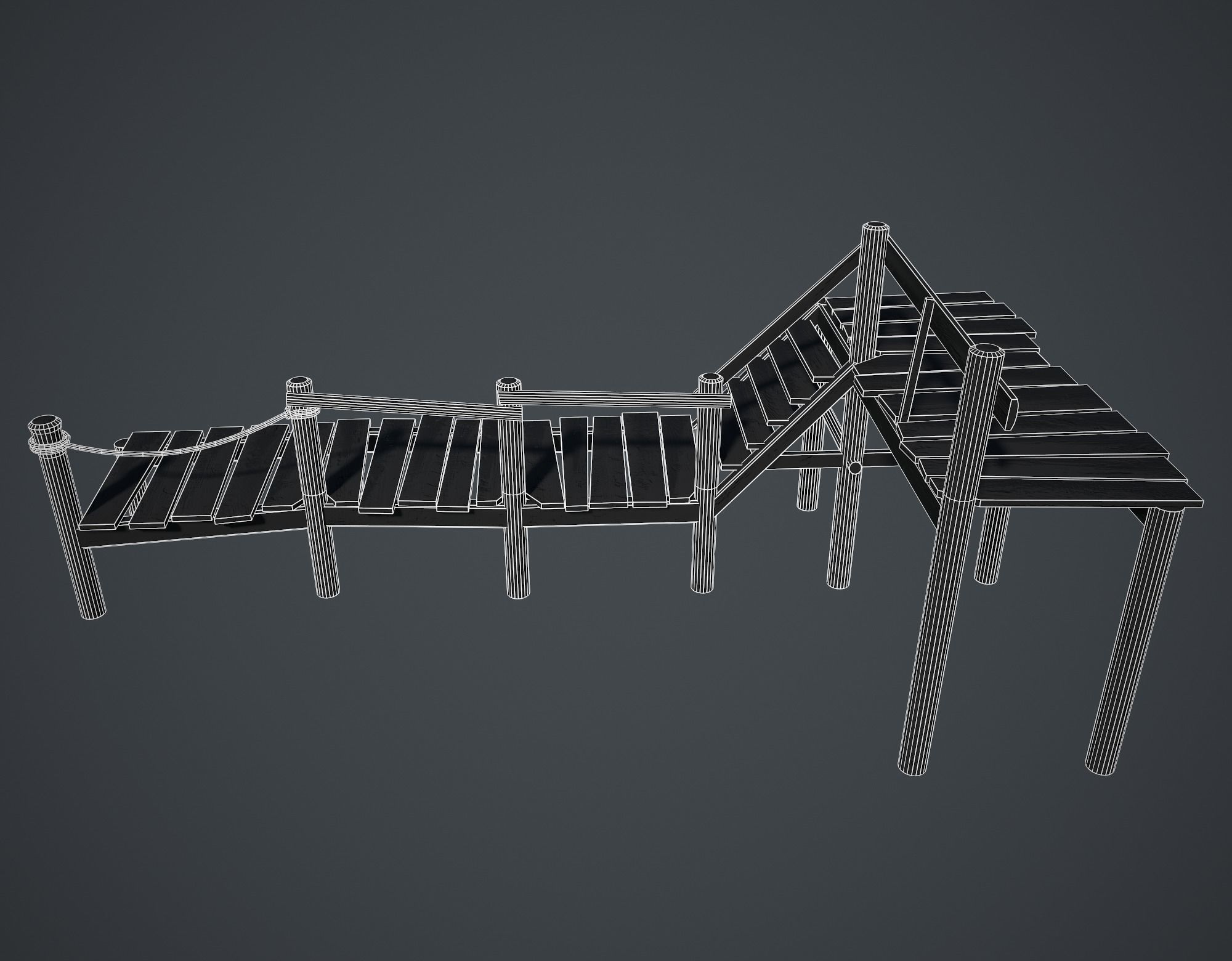 Medieval Collection Low-poly 3D model_134