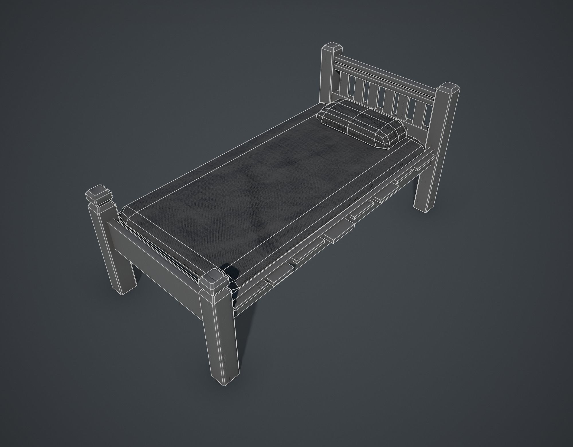 Medieval Collection Low-poly 3D model_150