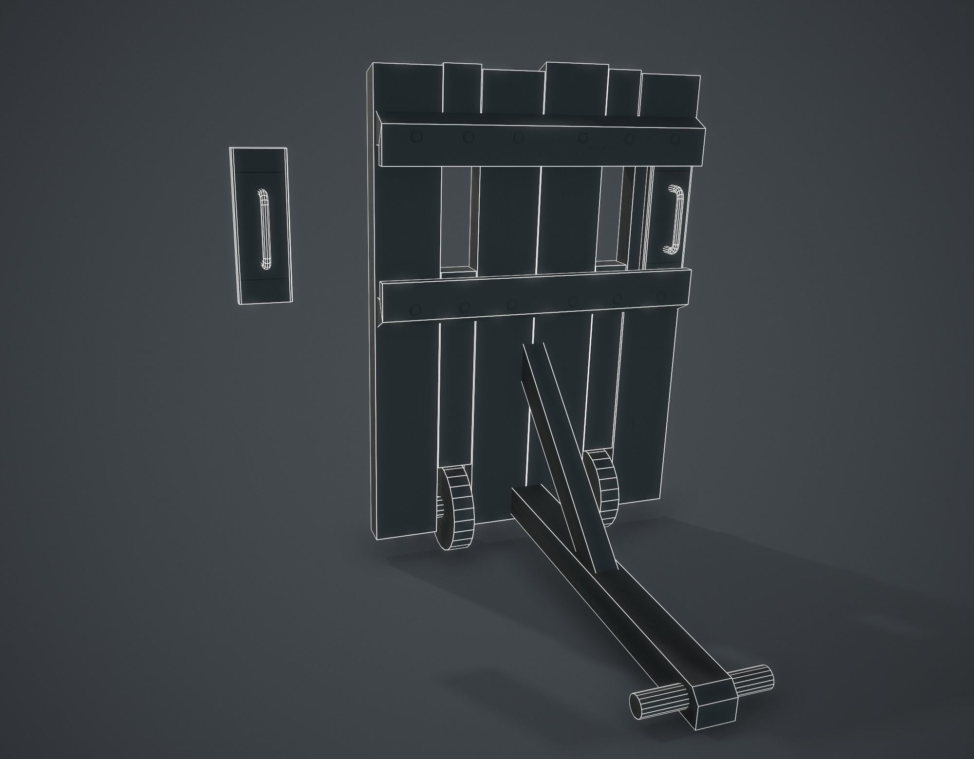 Medieval Collection Low-poly 3D model_56