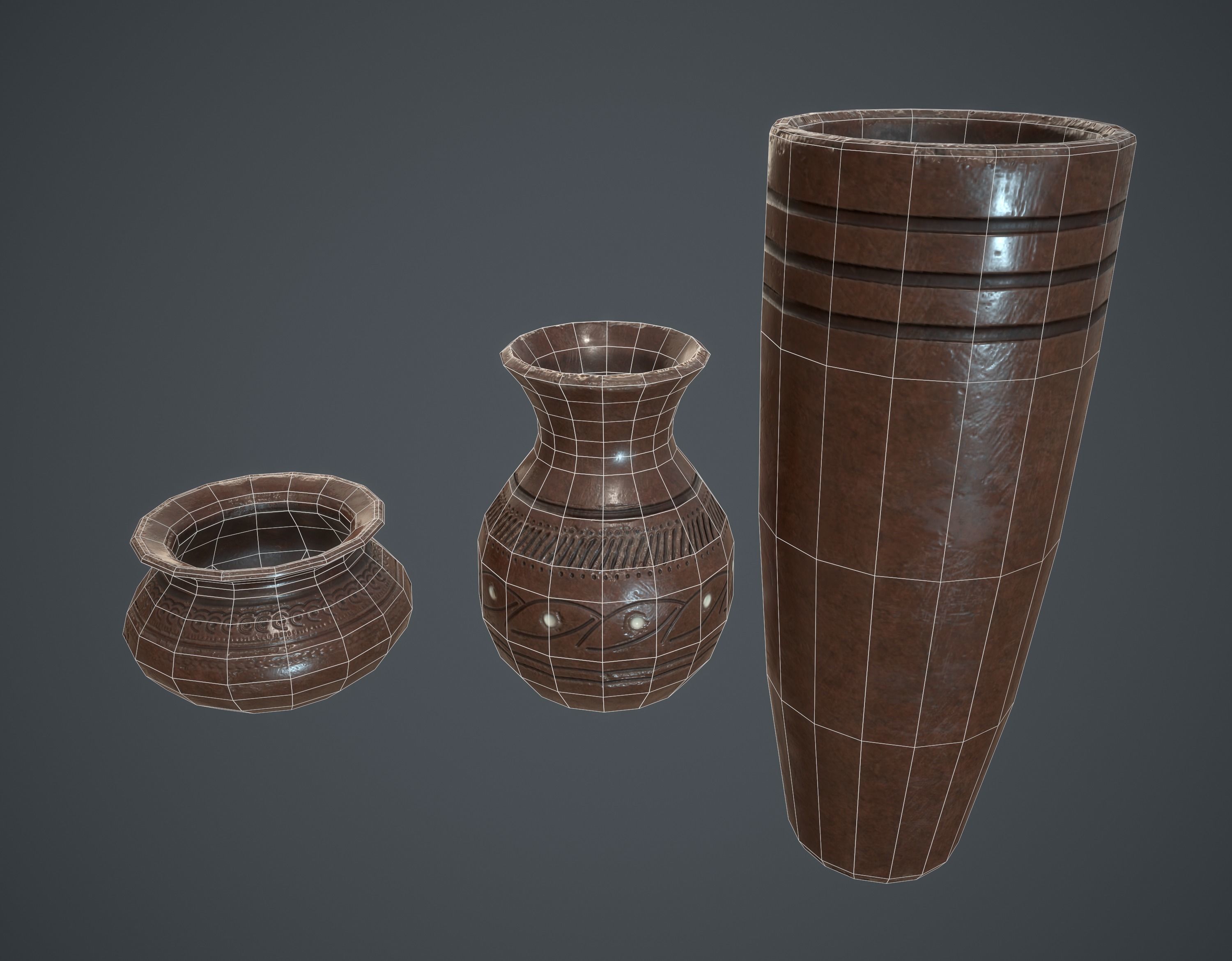 Medieval Collection Low-poly 3D model_177