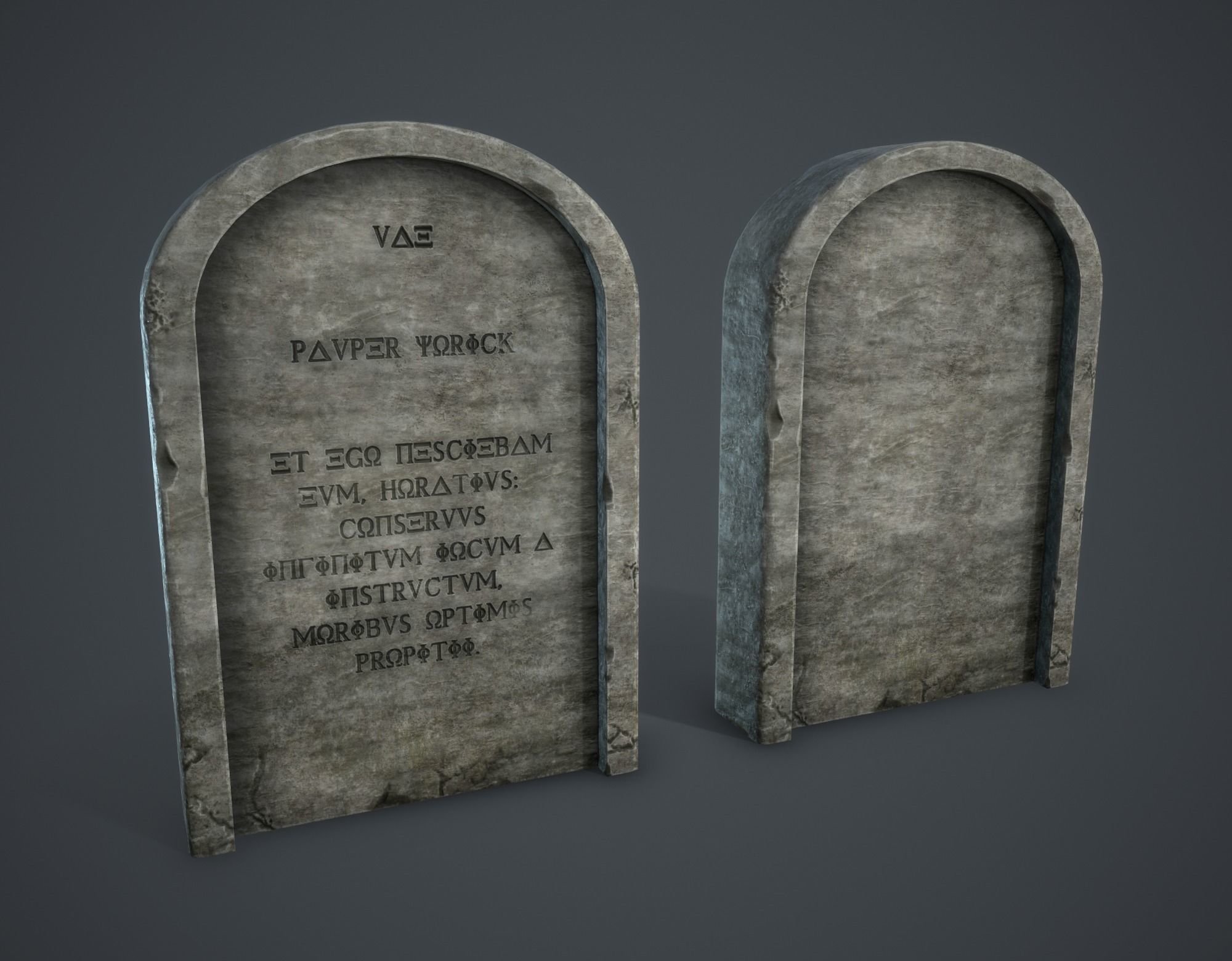 Medieval Collection Low-poly 3D model_126