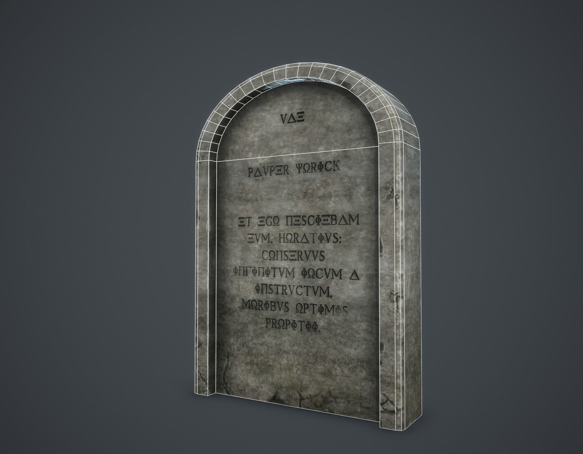 Medieval Collection Low-poly 3D model_127