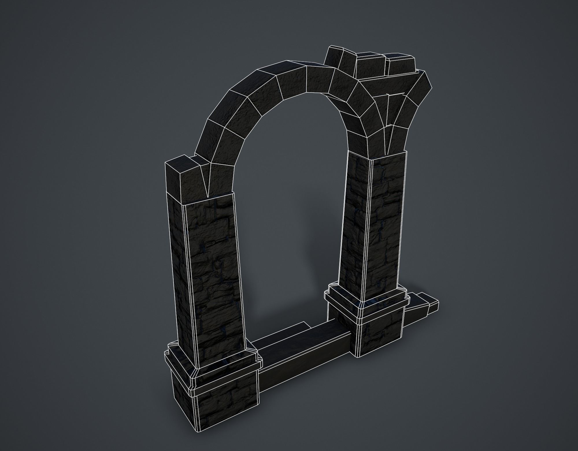Medieval Collection Low-poly 3D model_11