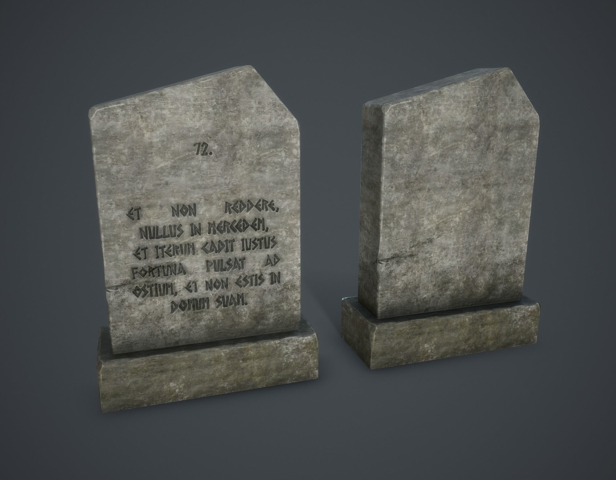 Medieval Collection Low-poly 3D model_124