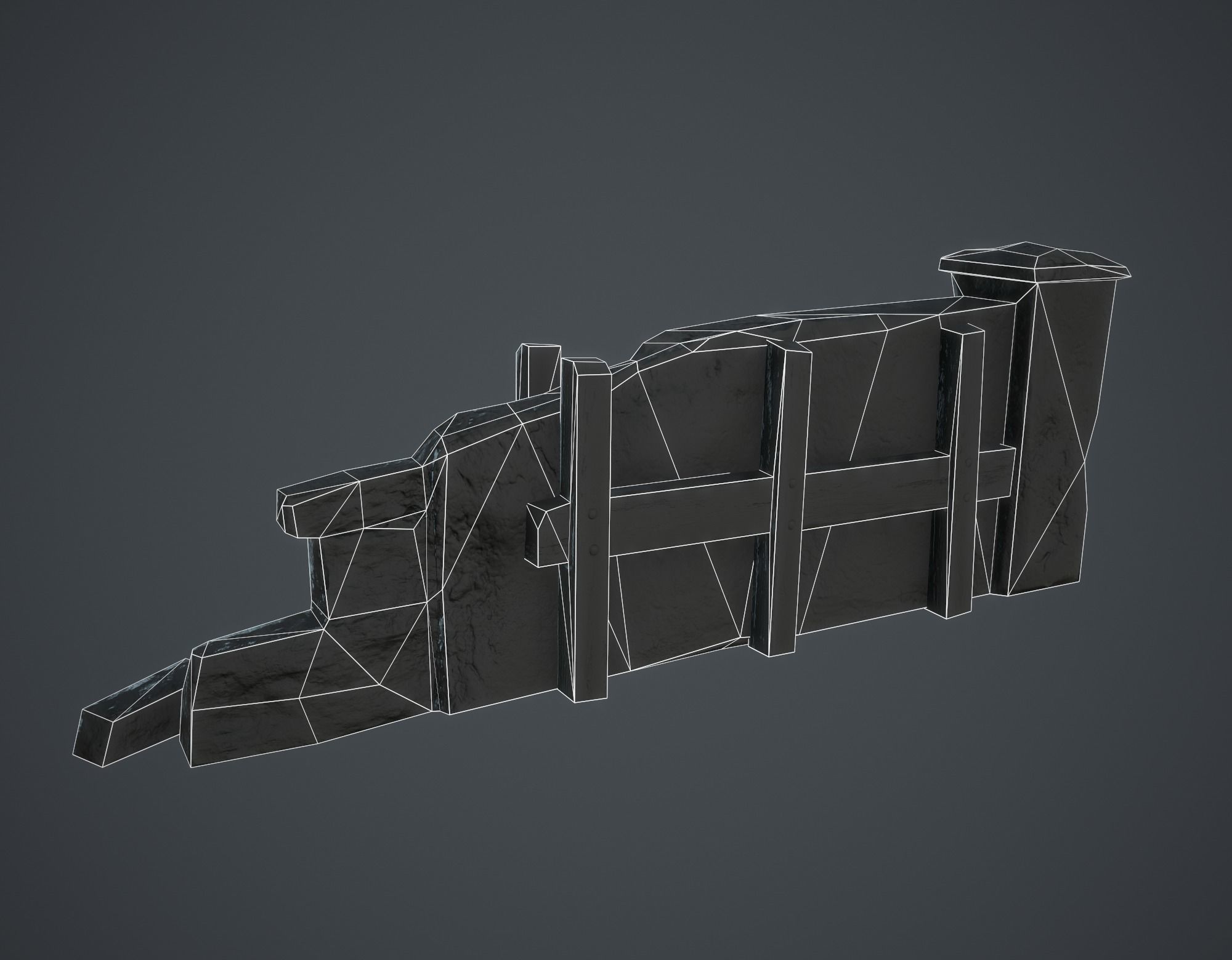 Medieval Collection Low-poly 3D model_58