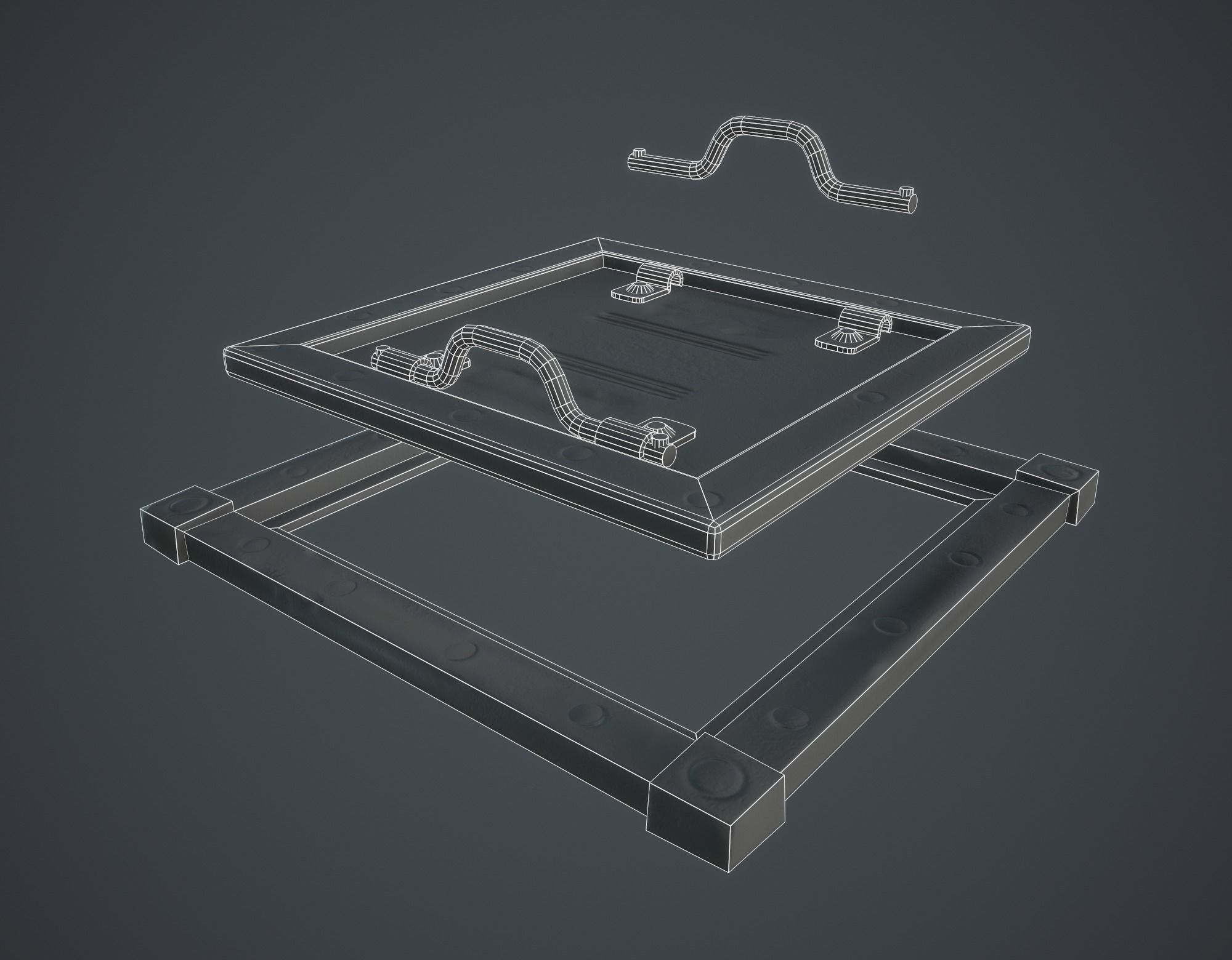 Medieval Collection Low-poly 3D model_144