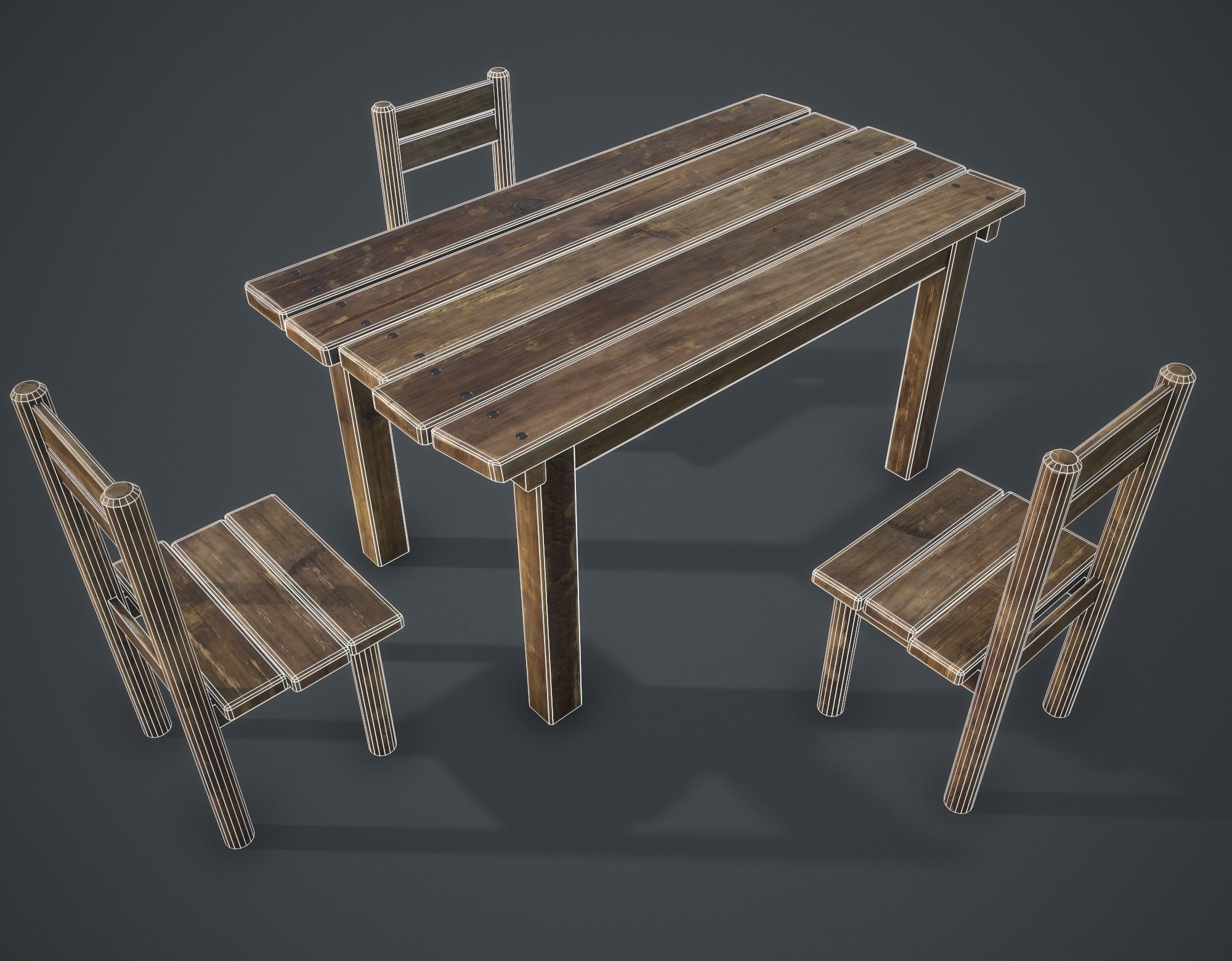 Medieval Collection Low-poly 3D model_101