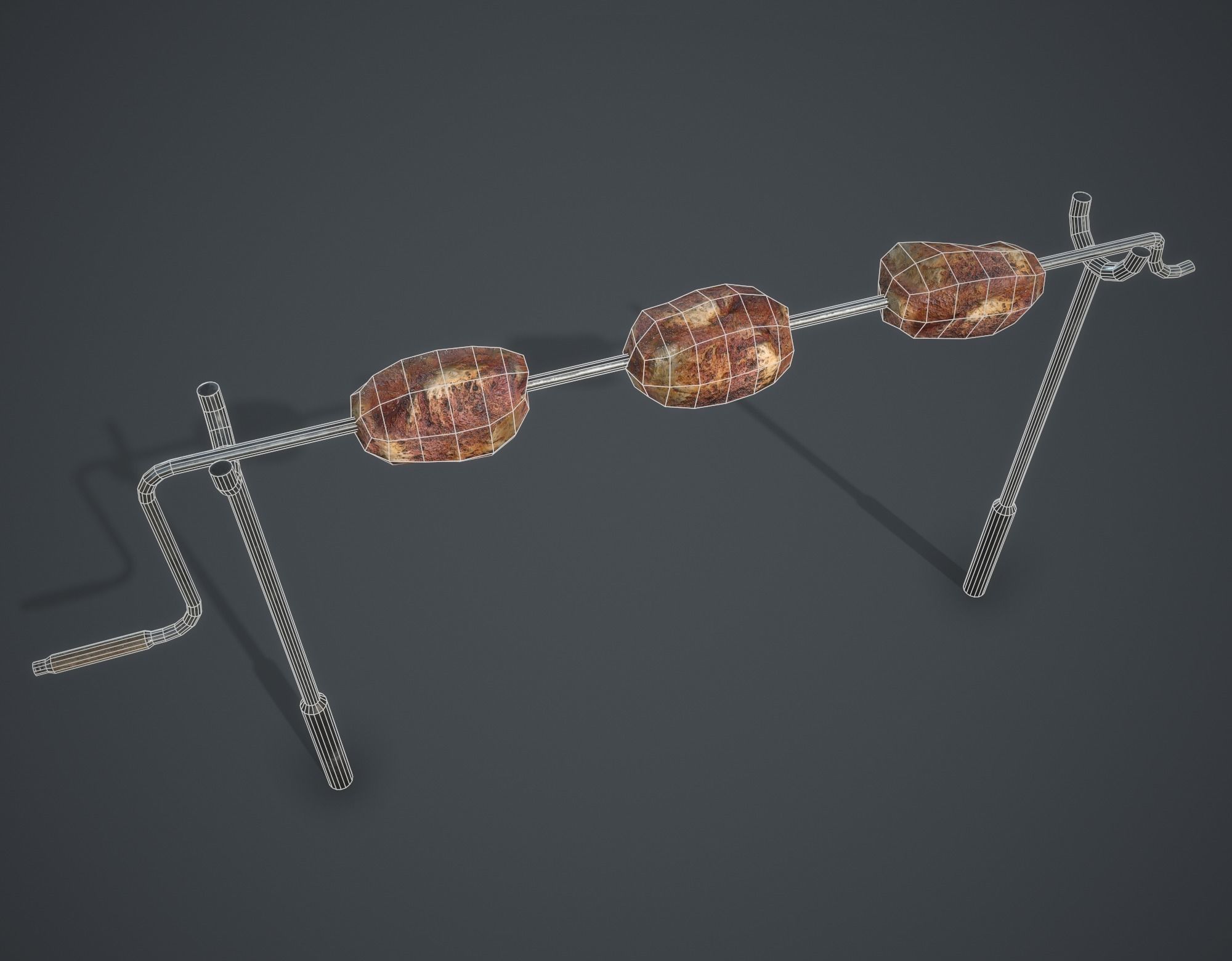 Medieval Collection Low-poly 3D model_197