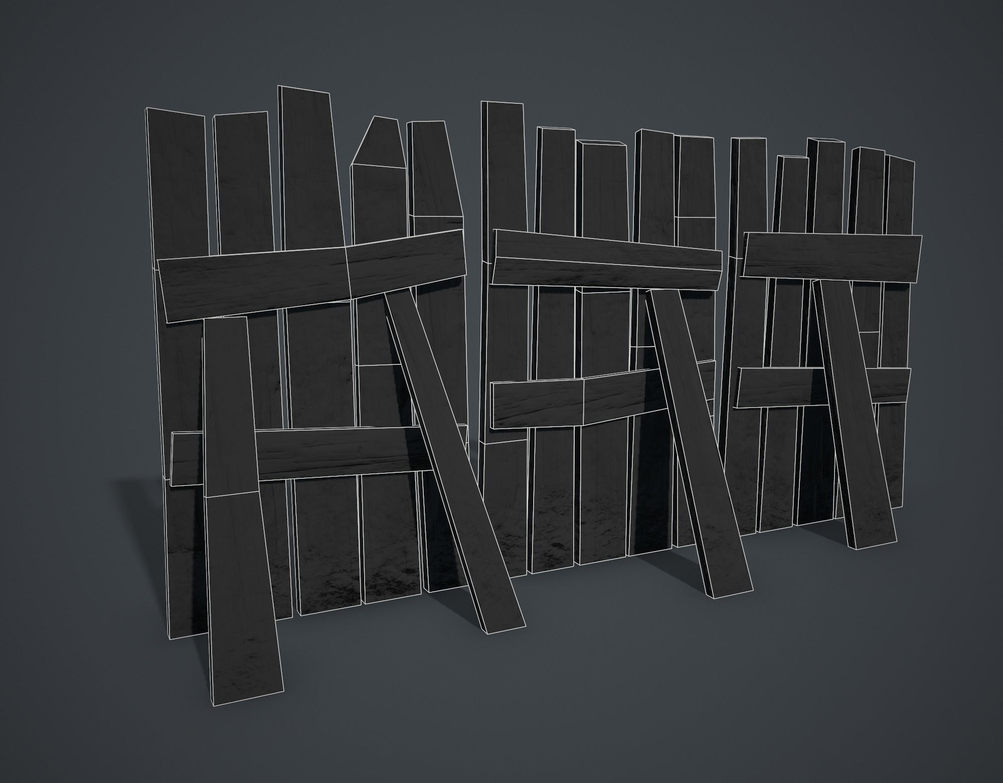 Medieval Collection Low-poly 3D model_170