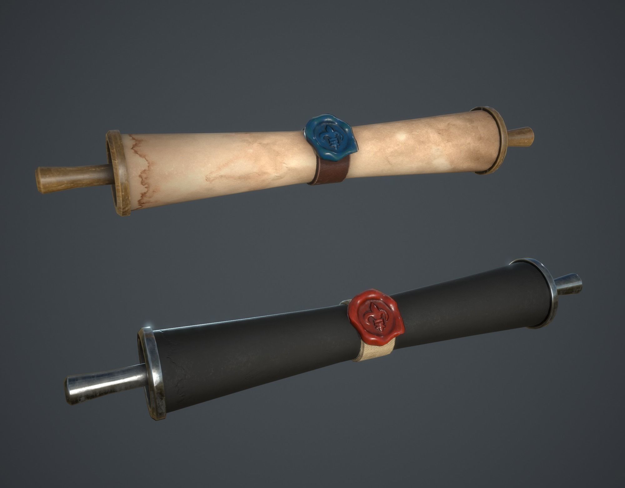 Medieval Collection Low-poly 3D model_107