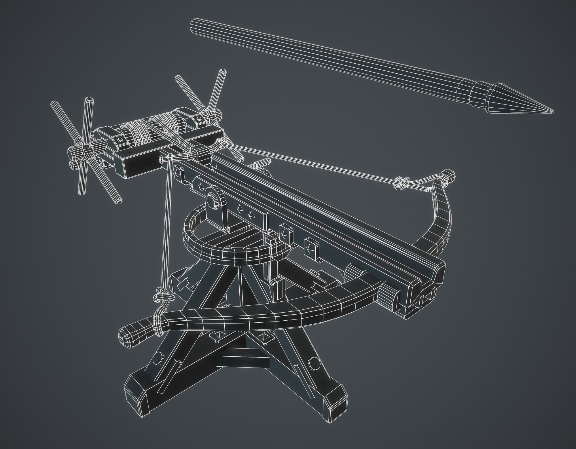 Medieval Collection Low-poly 3D model_70