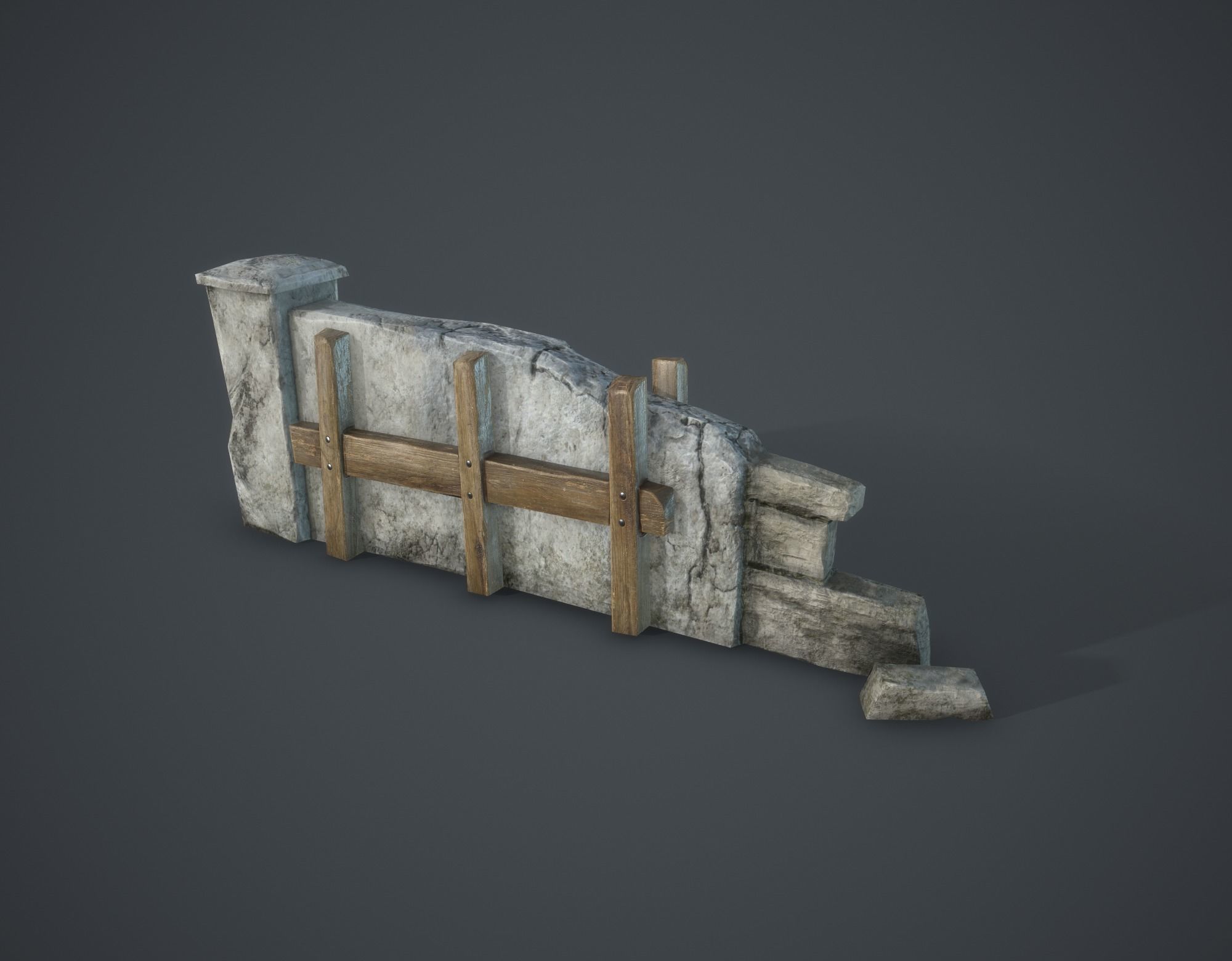 Medieval Collection Low-poly 3D model_57