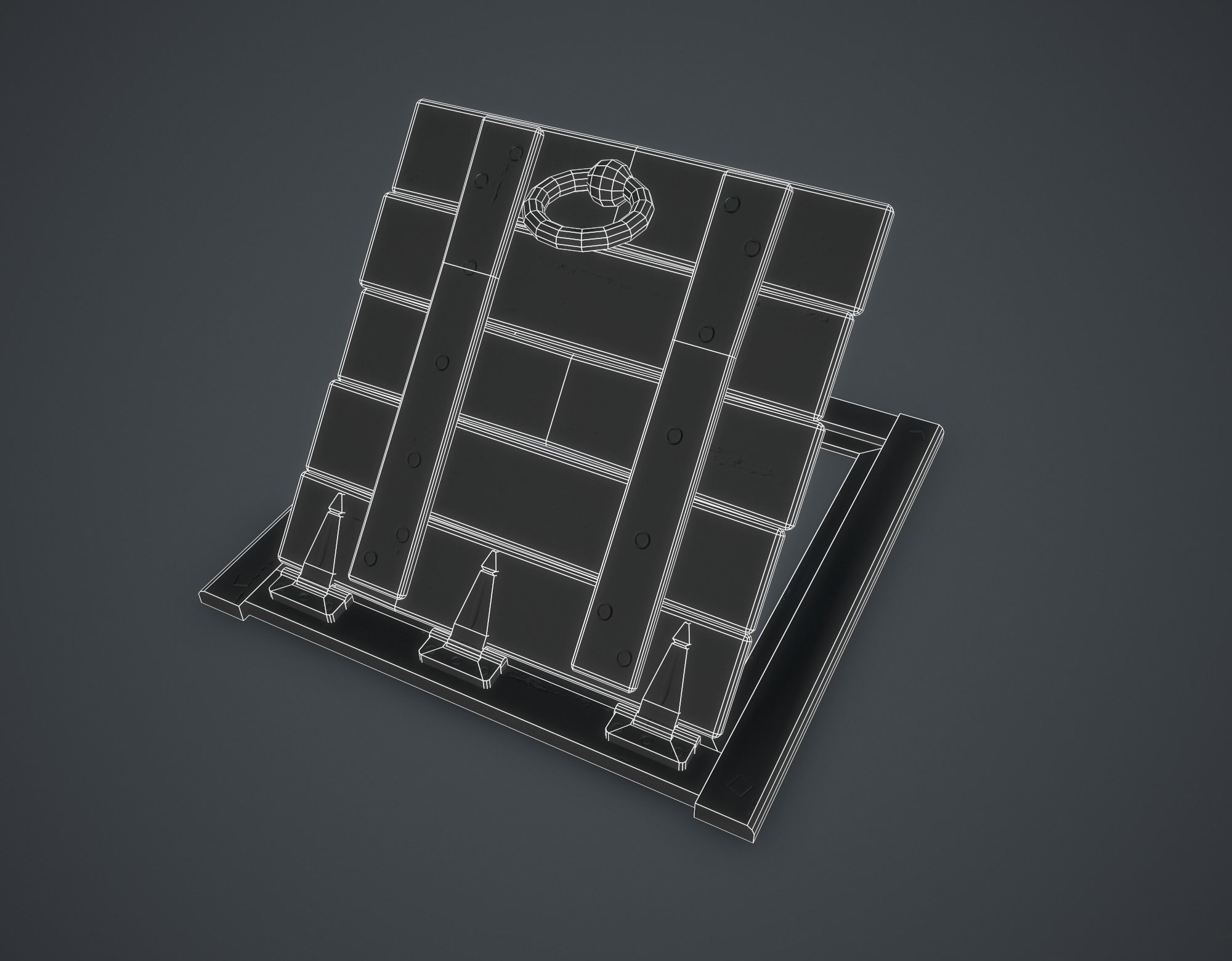 Medieval Collection Low-poly 3D model_140