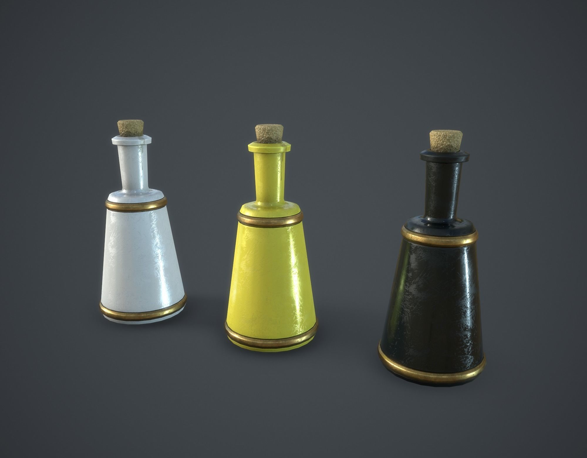 Medieval Collection Low-poly 3D model_42