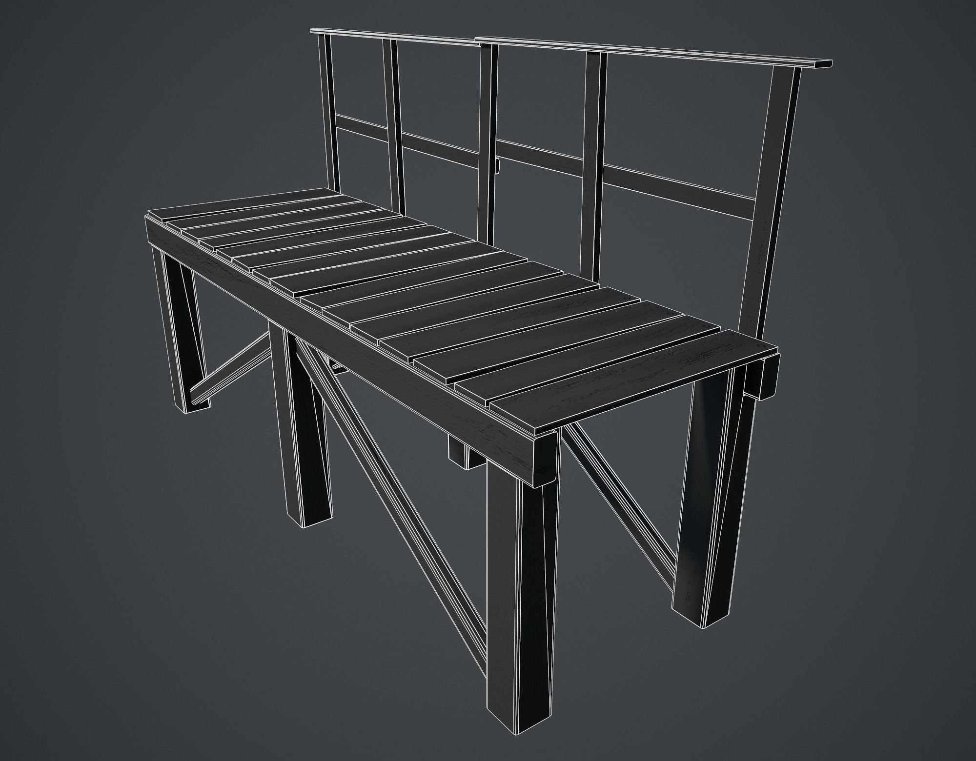 Medieval Collection Low-poly 3D model_136