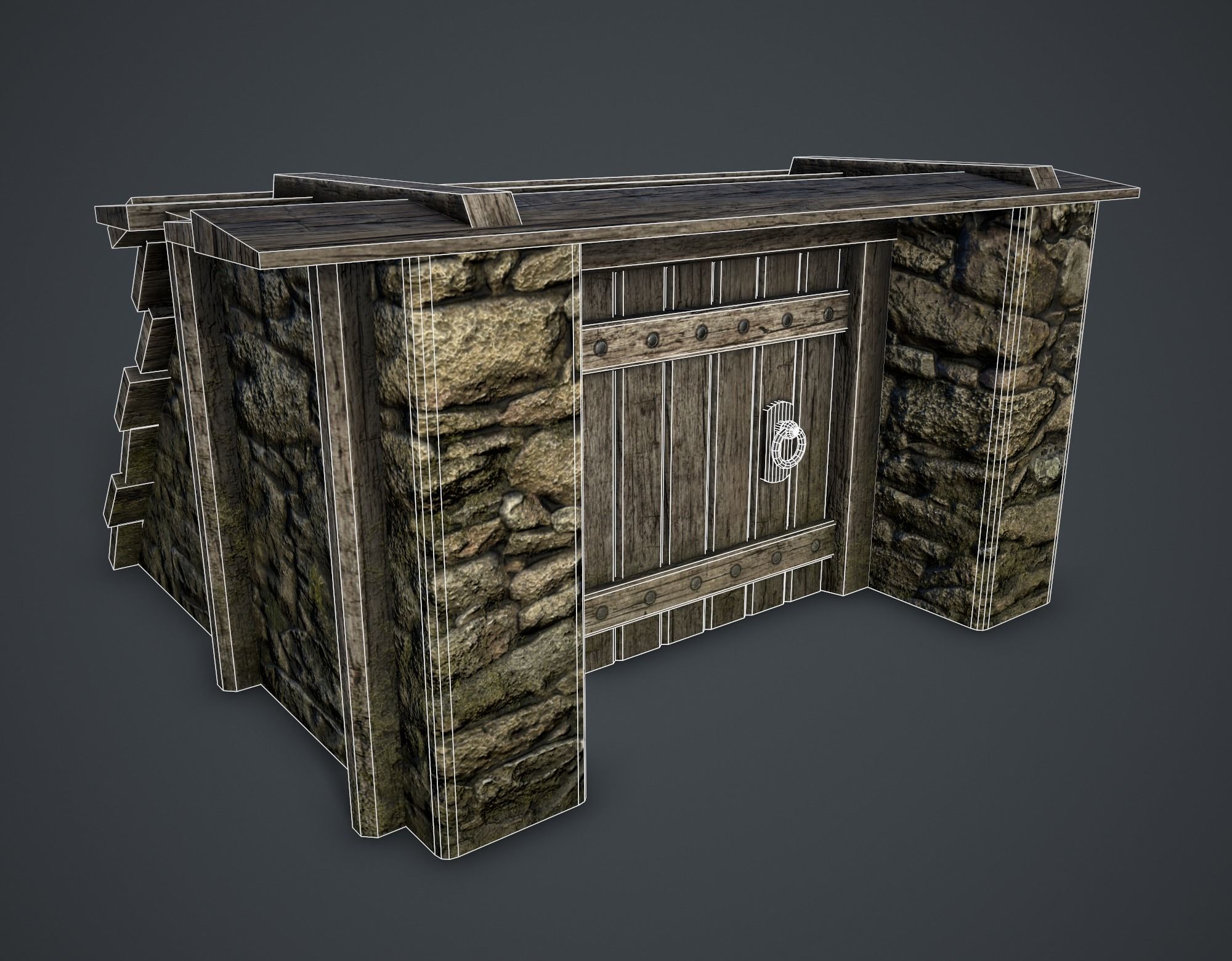 Medieval Collection Low-poly 3D model_3