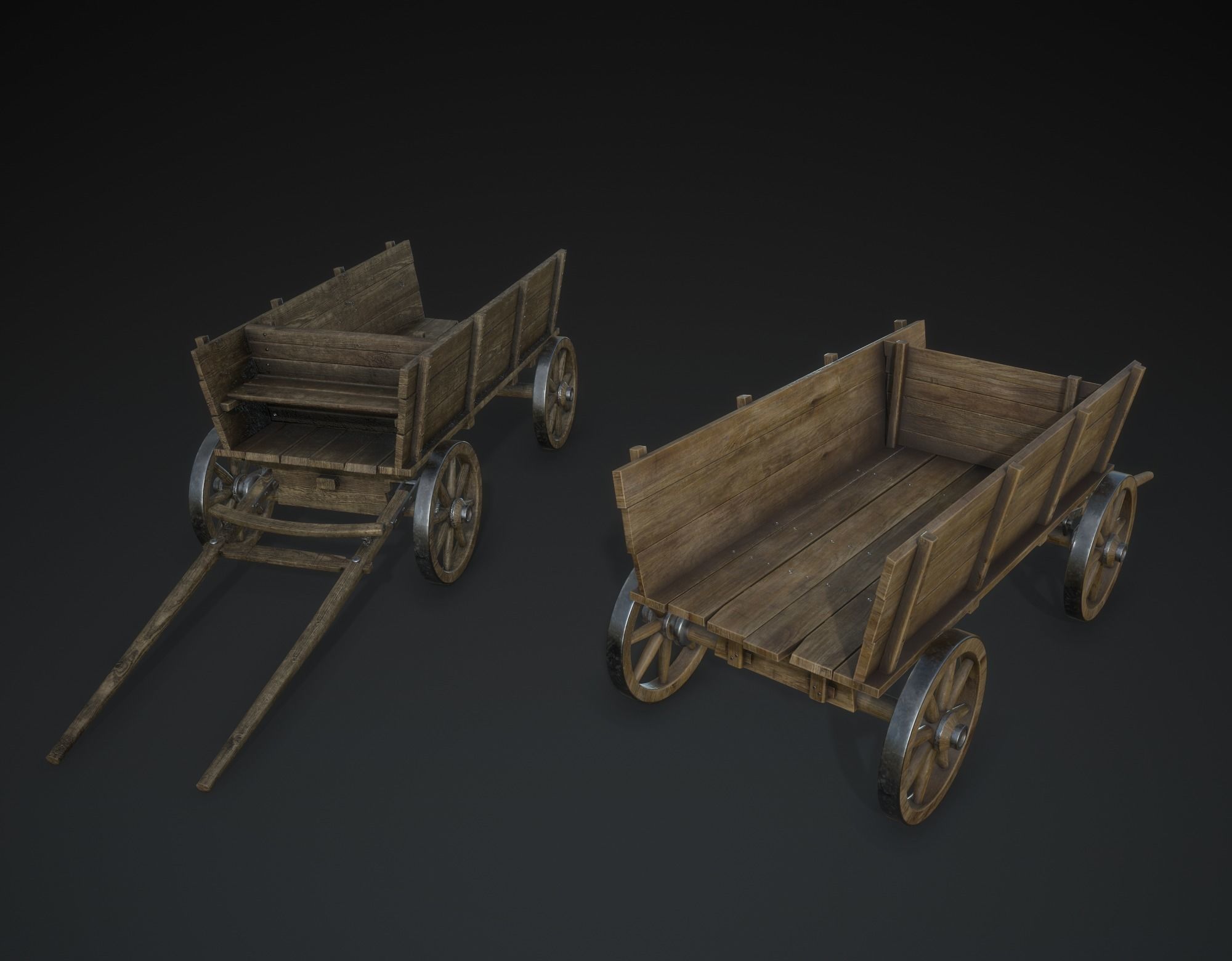 Medieval Collection Low-poly 3D model_88