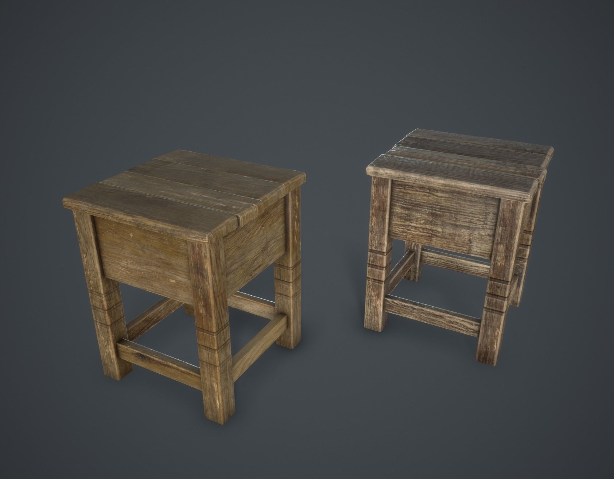 Medieval Collection Low-poly 3D model_94