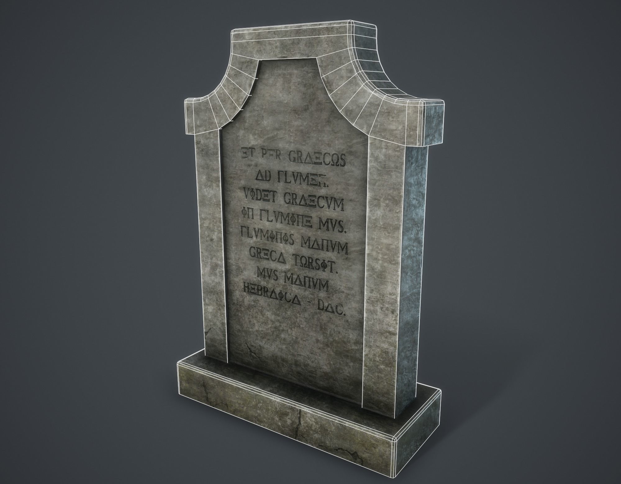 Medieval Collection Low-poly 3D model_121