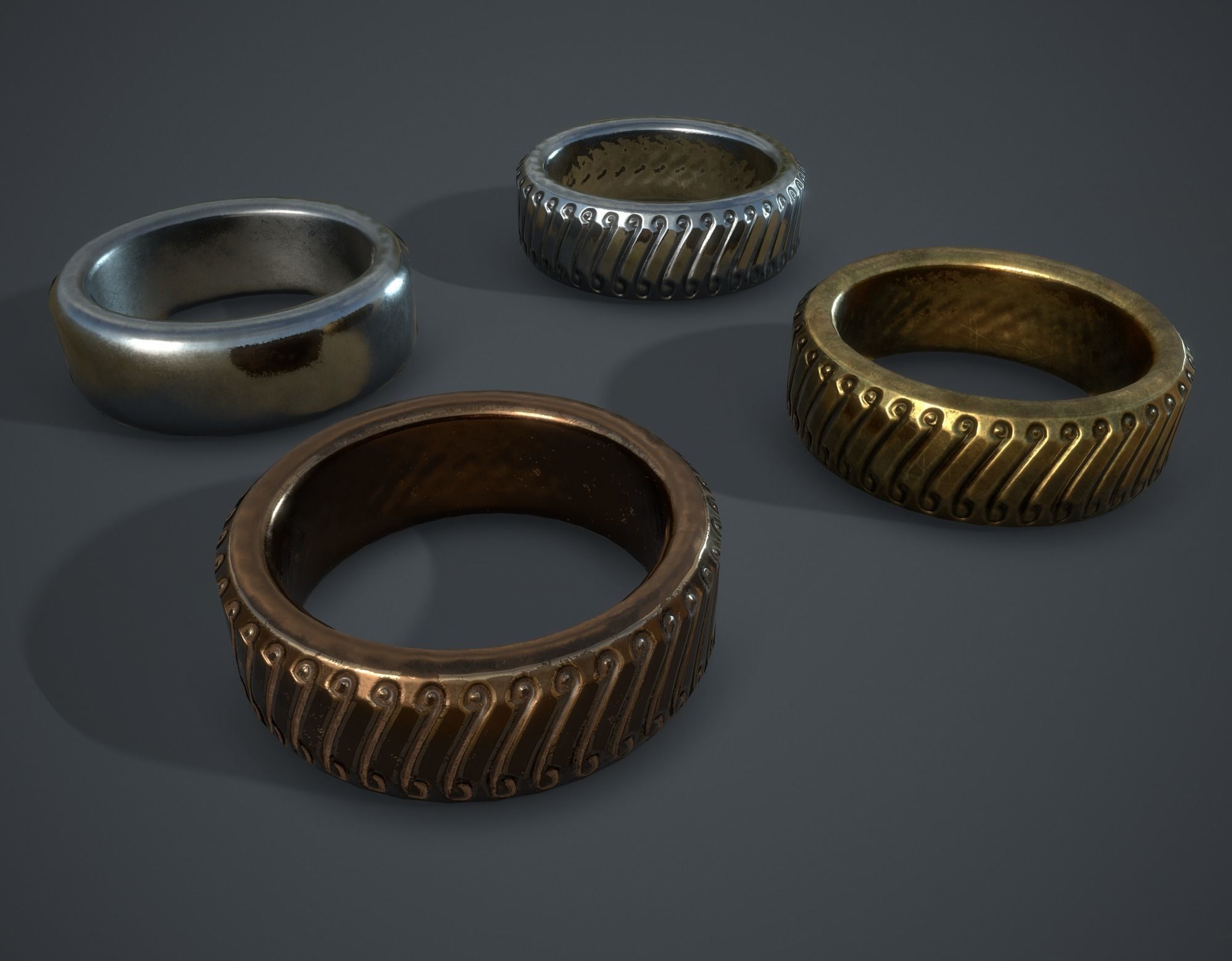 Medieval Collection Low-poly 3D model_216