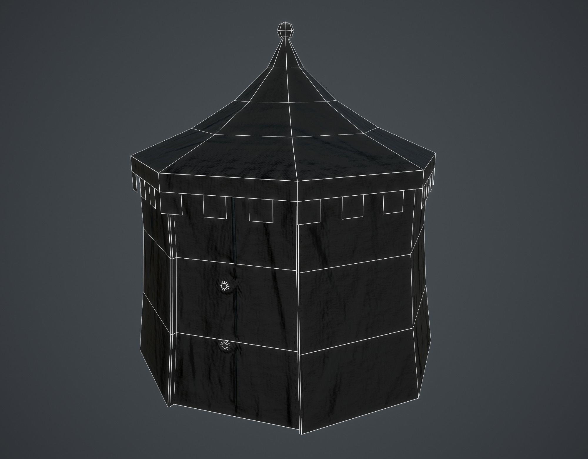 Medieval Collection Low-poly 3D model_51