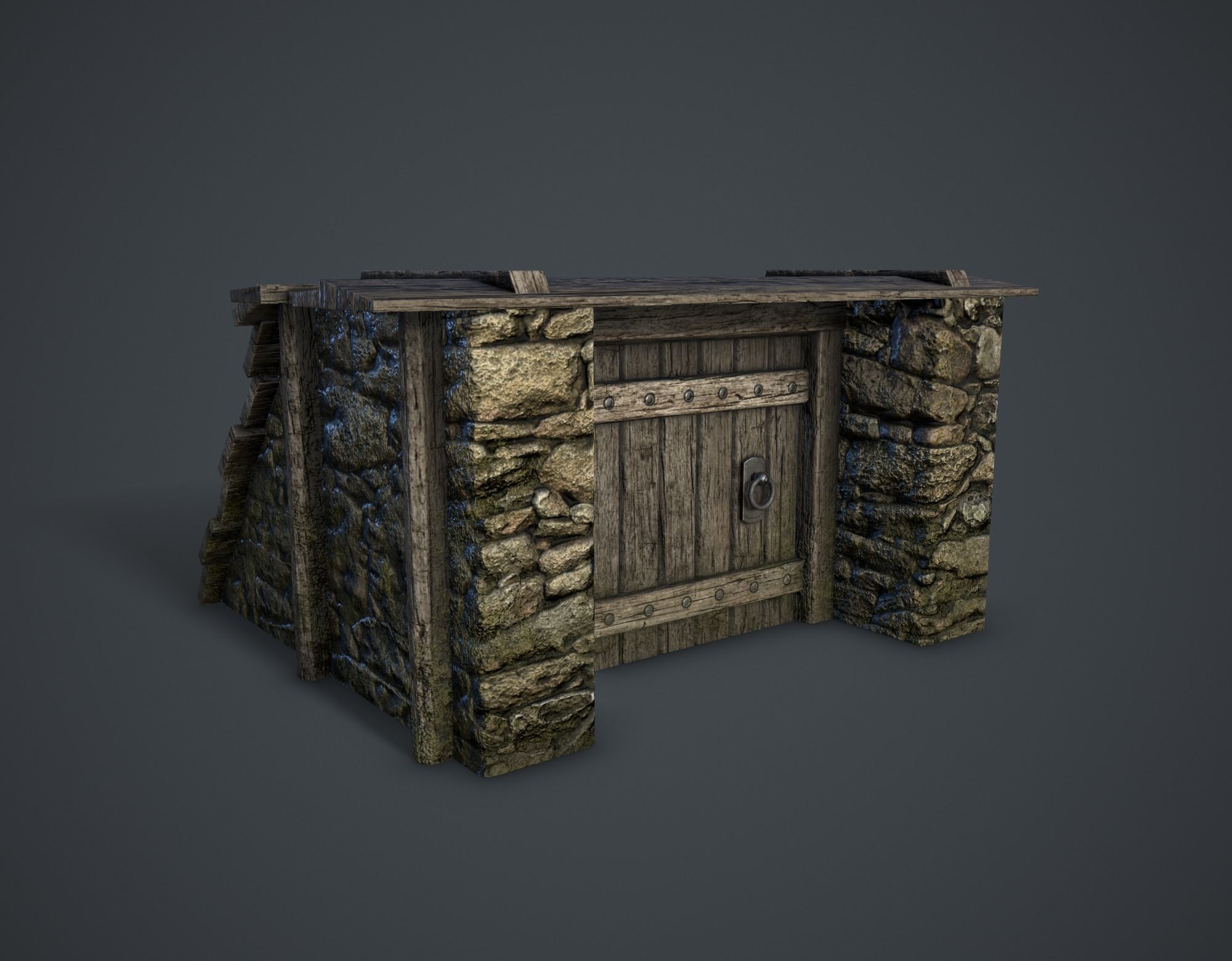 Medieval Collection Low-poly 3D model_2